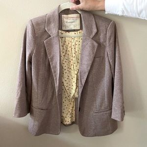 Barely worn mauve Anthropologie blazer